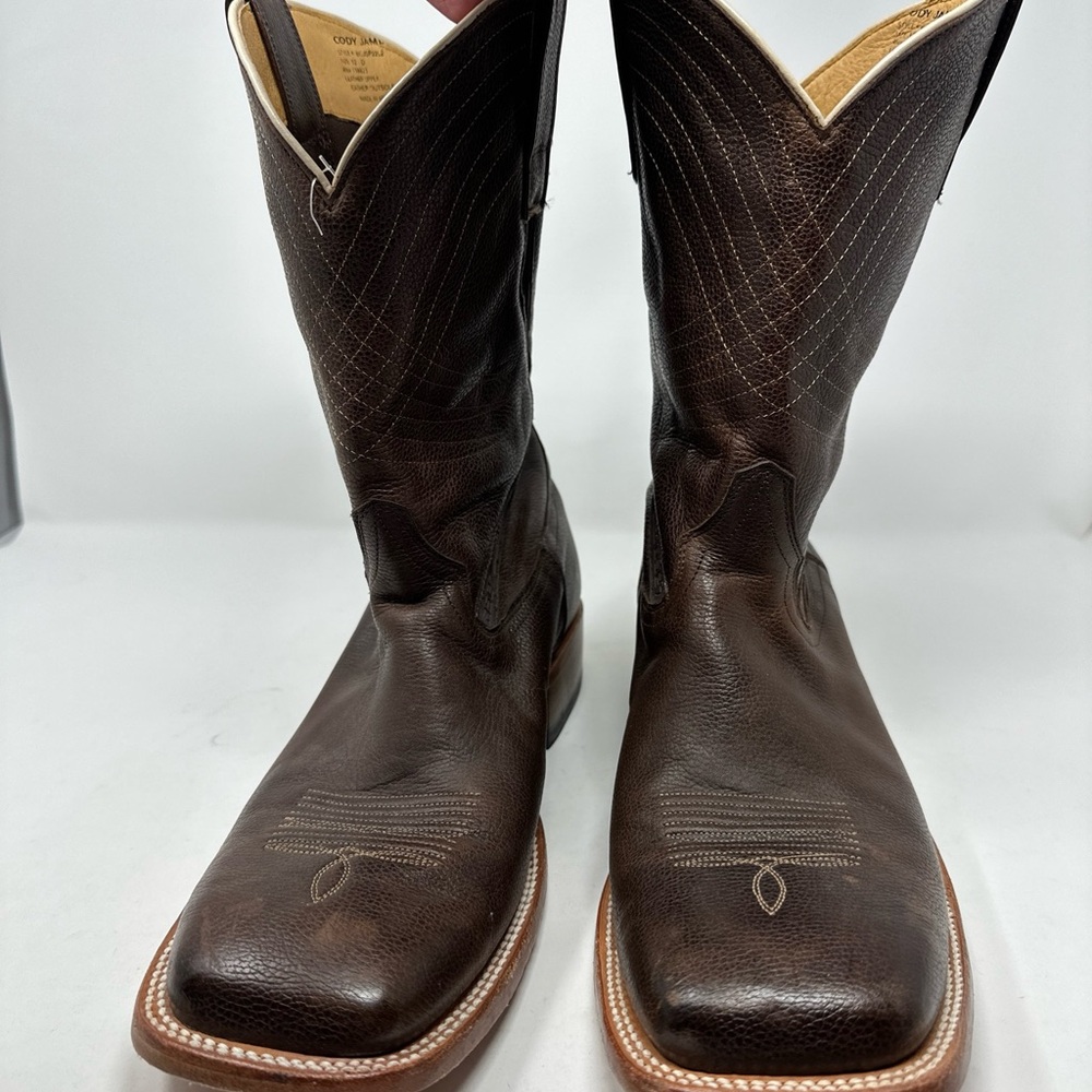Cody James Men's Alpha Ase7 Western Boot Broad Square Toe - Size 12D - bcjsp22l2